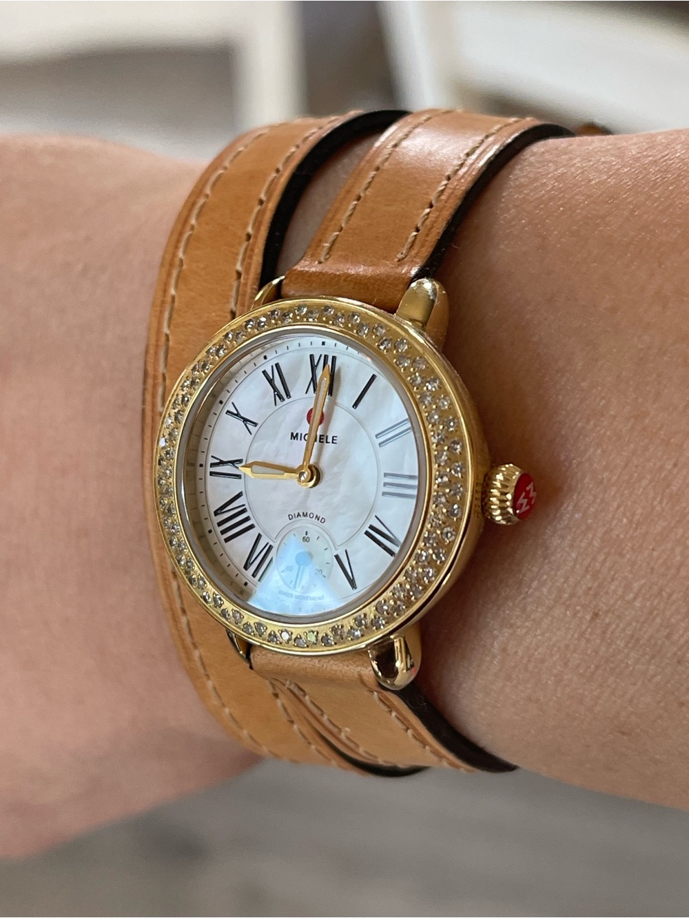 Michele Serein Diamond Watch